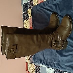 Kohl's Brown Knee High Boots